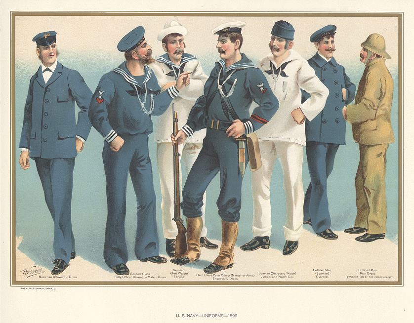 us navy uniforms history civil war