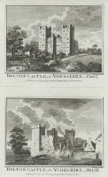 Yorkshire, Bolton Castle x 2, 1786