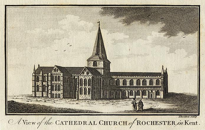 Kent, Rochester Cathedral, 1786