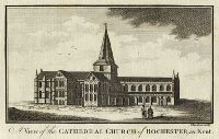 Kent, Rochester Cathedral, 1786