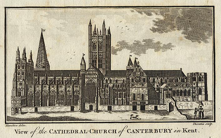 Kent, Canterbury Cathedral, 1786