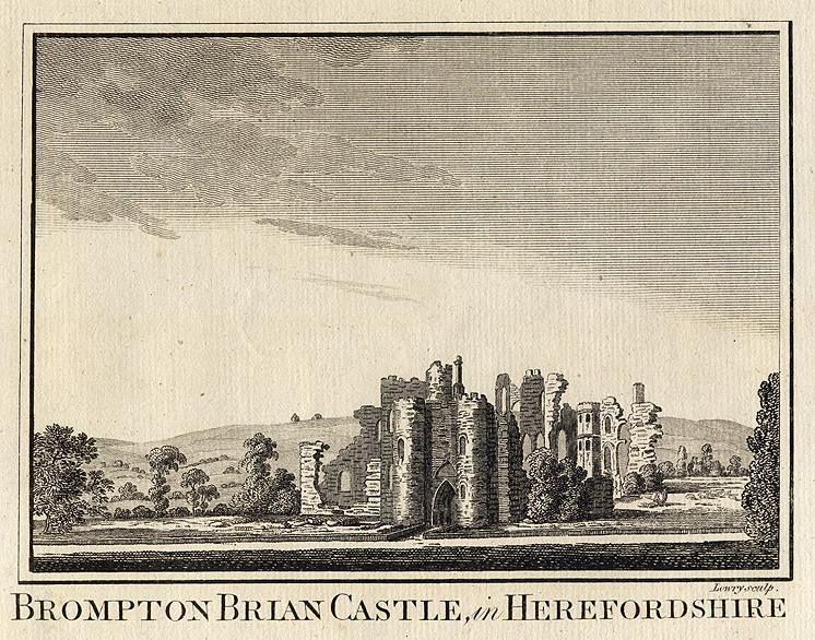 Herefordshire, Brompton Brian Castle, 1786