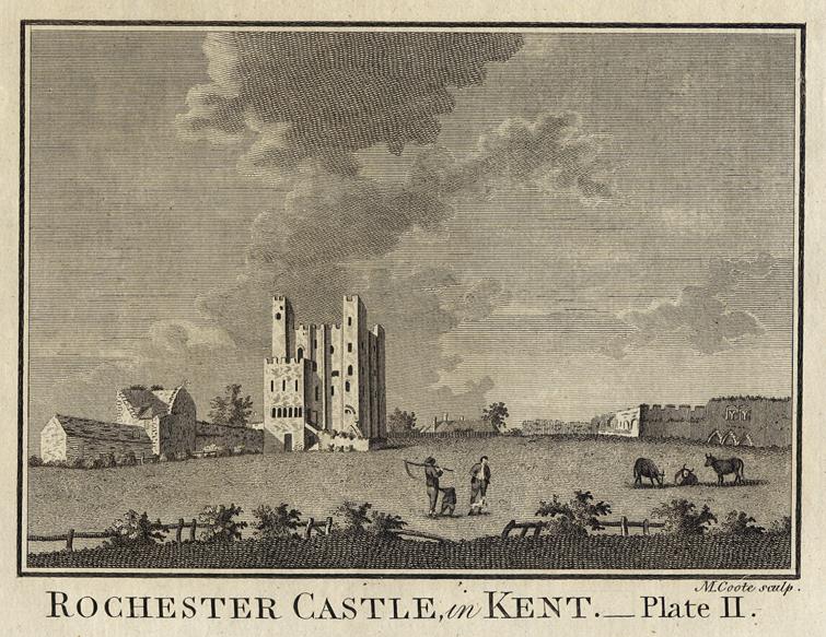 Kent, Rochester Castle, 1786