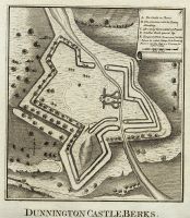 Berkshire, plan of Donnington Castle, 1786