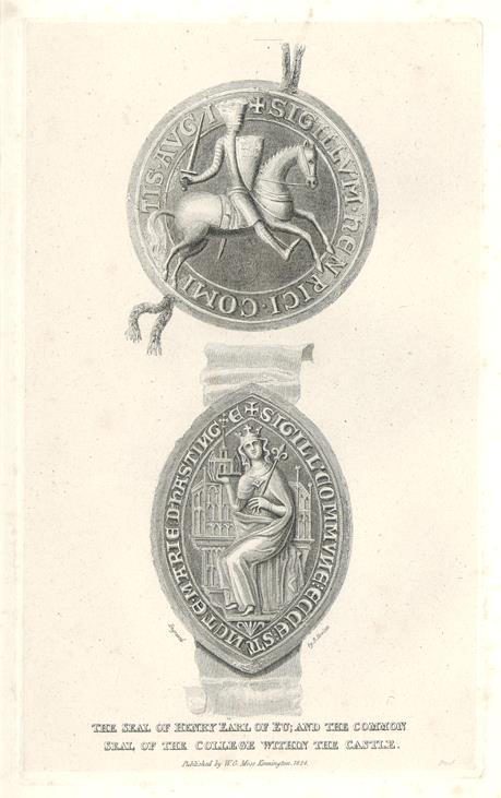 Sussex, Hastings, Historical Seals, 1824