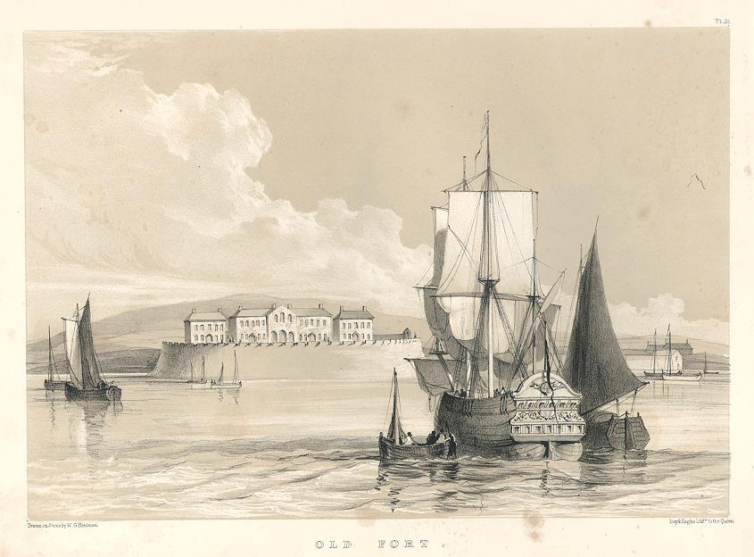 Lancashire, Liverpool, Old Fort, 1843