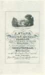 Cheltenham, Trade Advert, J.Evans, nurseryman & florist, 1826