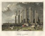 Syria, Ruins of Djerash (Gerasa), 1839