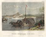 Serbia, Petrovaradin Fortress on the Danube, 1839