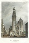 Belgium, Antwerp Cathedral, 1839