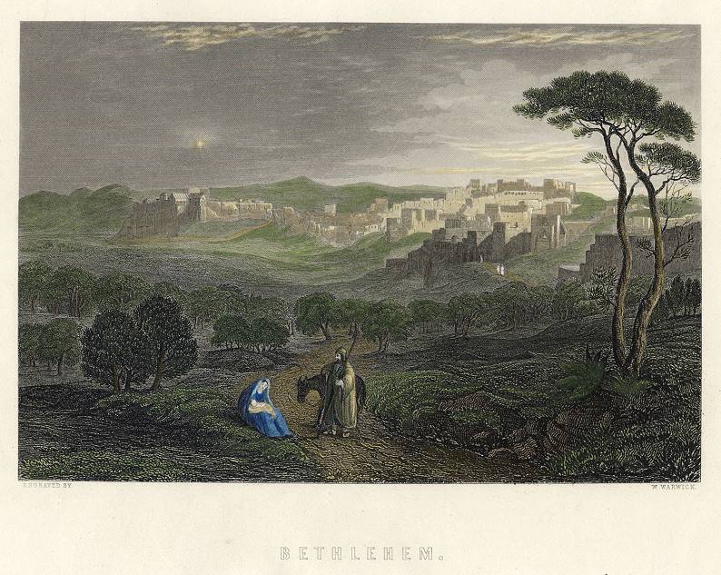 Holy Land, Bethlehem, 1850