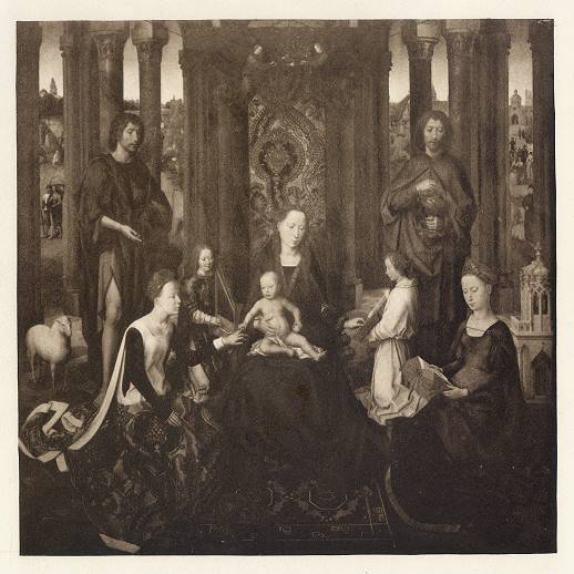 Marriage of St. Catherine, Hans Memling, photogravure, 1895