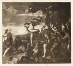 Bacchus & Ariadne, Titian, photogravure, 1895