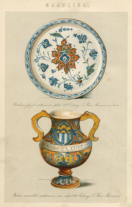 Majolica ware, 1890