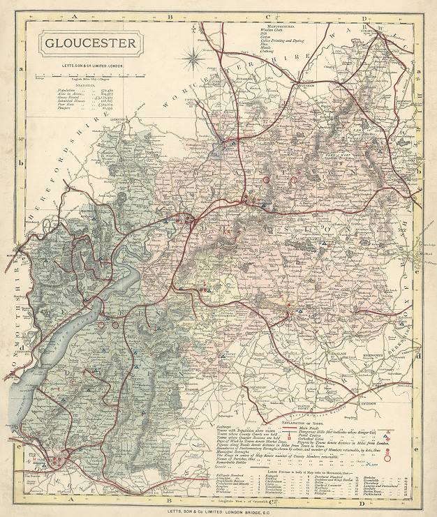 Gloucestershire, 1884