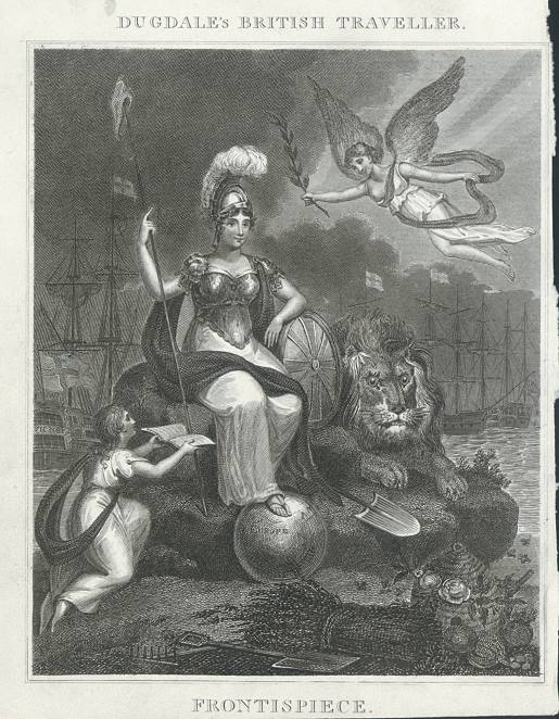 Frontispiece to Dugdale's British Traveller, 1820