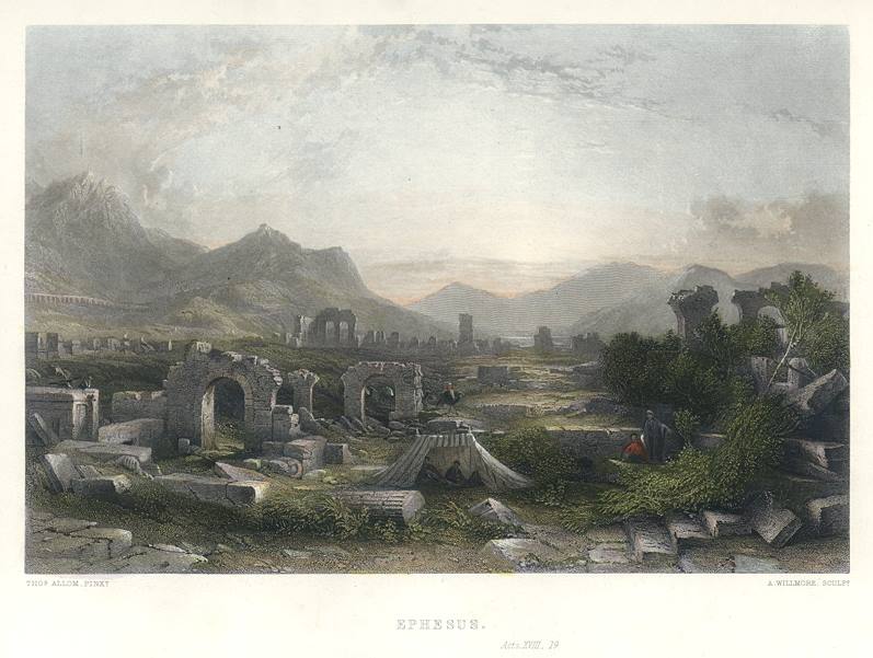 Turkey, Ephesus, 1850