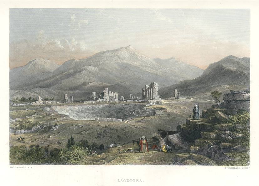 Turkey, Laodicea, 1850