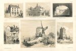 Lancashire, Liverpool, various views, 1843