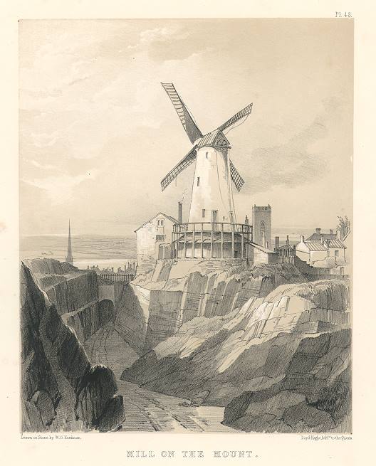 Lancashire, Liverpool, Mill on the Mount, 1843