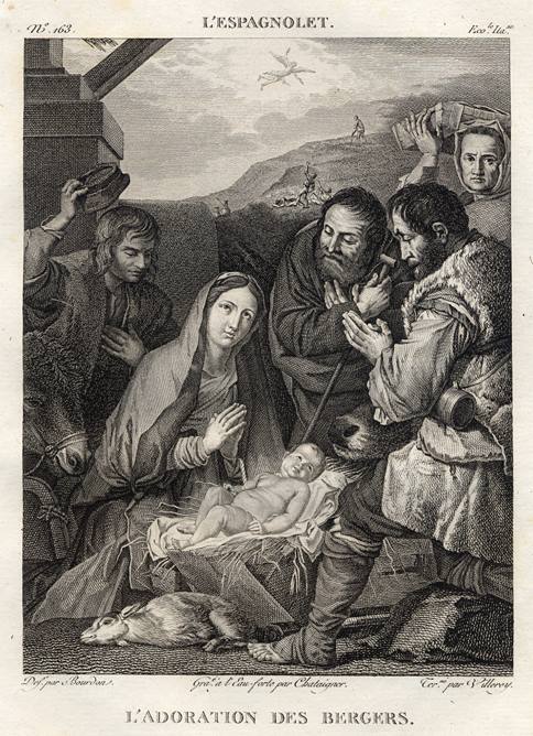 L'Adoration des Bergers, by Jusepe de Ribera, 1814