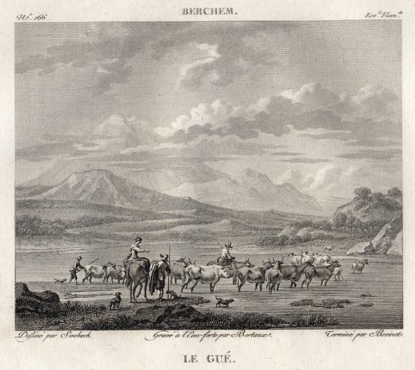 La Gue, by Nicolaes Berchem, 1814