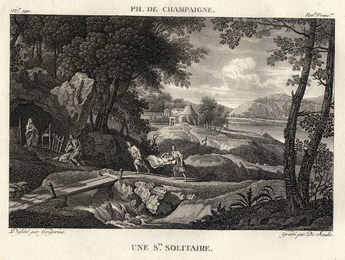 Une Ste. Solitude, by Philippe de Champaigne, 1814