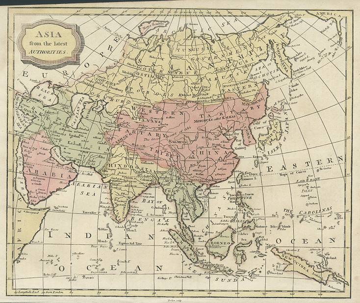 Asia, 1812