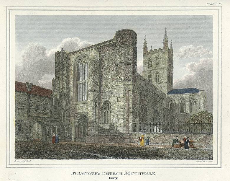 London, St. Saviour's Church, Southwark, 1819