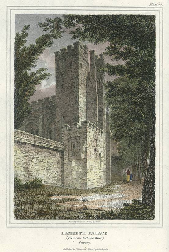 London, Lambeth Palace, 1819