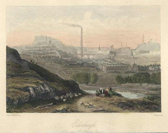 Scotland, Edinburgh, 1865