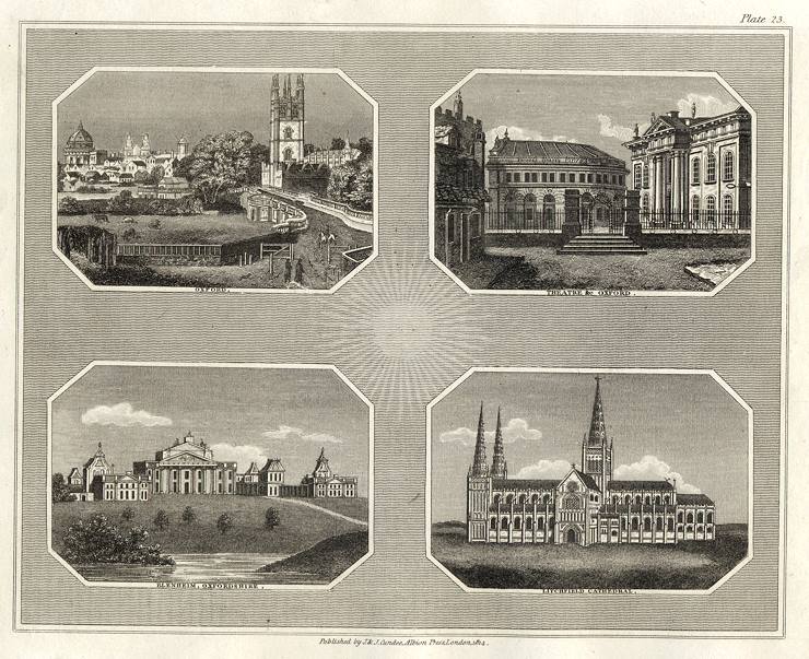 Oxford, Blenheim and Litchfield, 1819