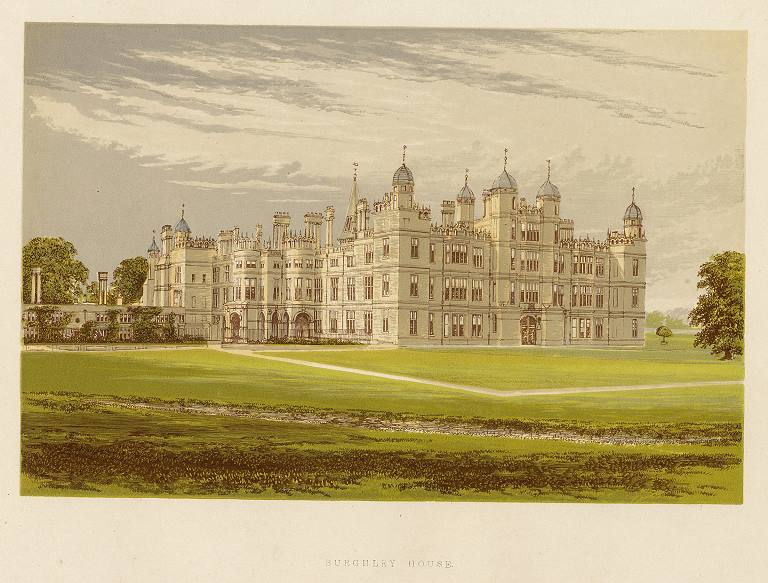 Lincolnshire, Burghley House, 1880