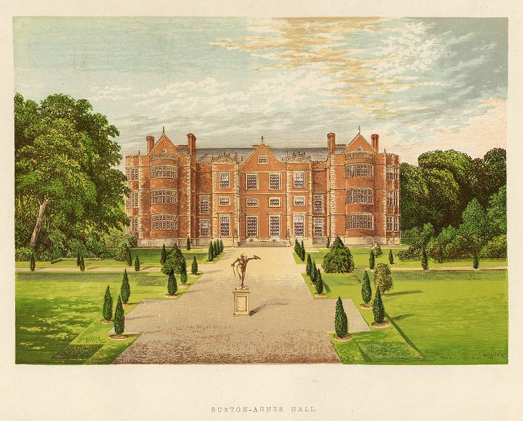 Yorkshire, Burton-Agnes Hall, 1880