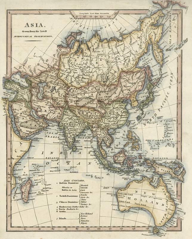 Asia, 1817