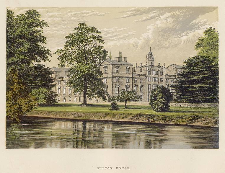 Wiltshire, Wilton House, 1880
