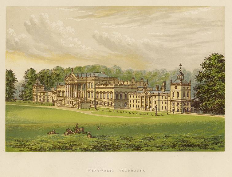 Yorkshire, Wentworth Woodhouse, 1880