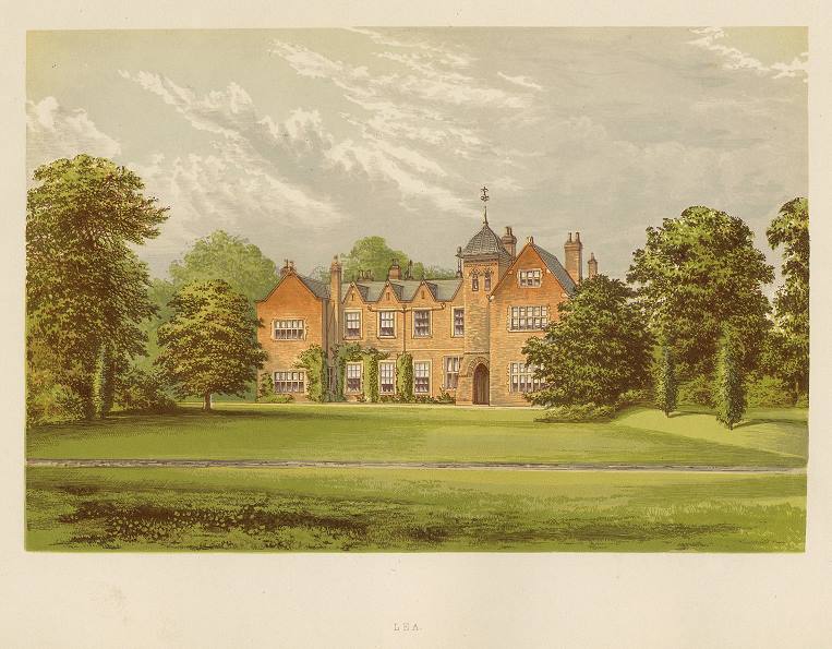 Lincolnshire, Lea House, 1880