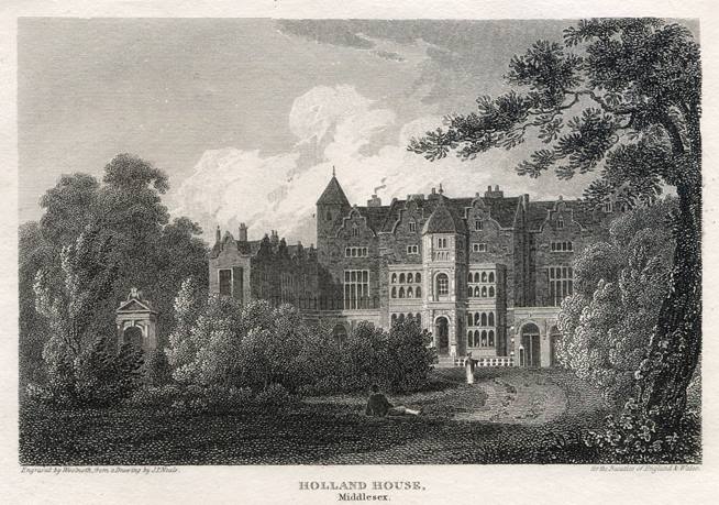 London, Kensington, Holland House, 1815