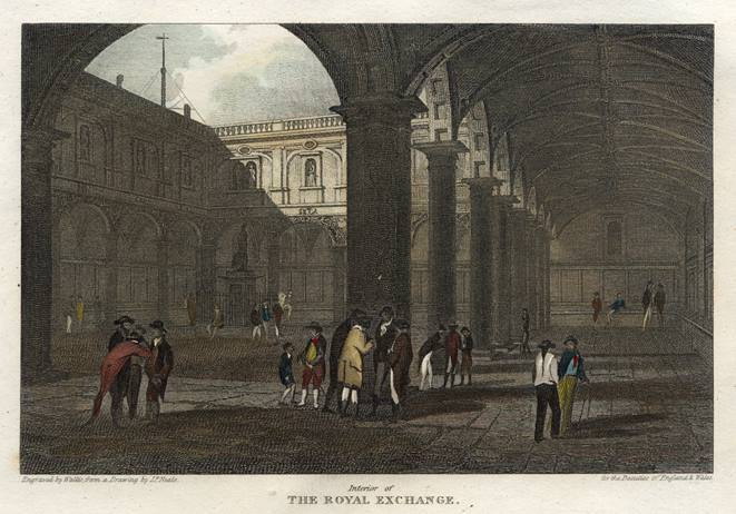 London, Royal Exchange, 1816