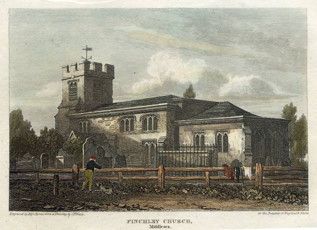 London, Finchley Church, 1815