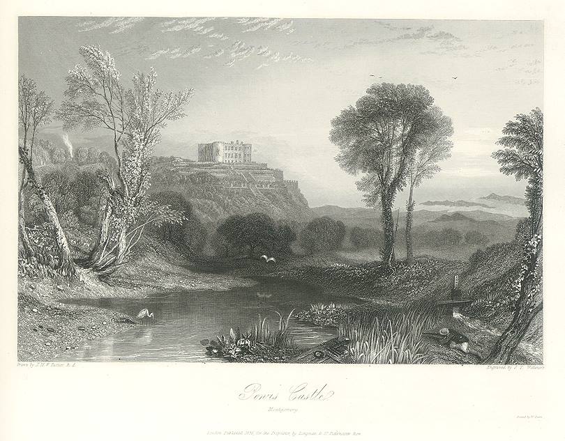 Wales, Powis Castle, 1838