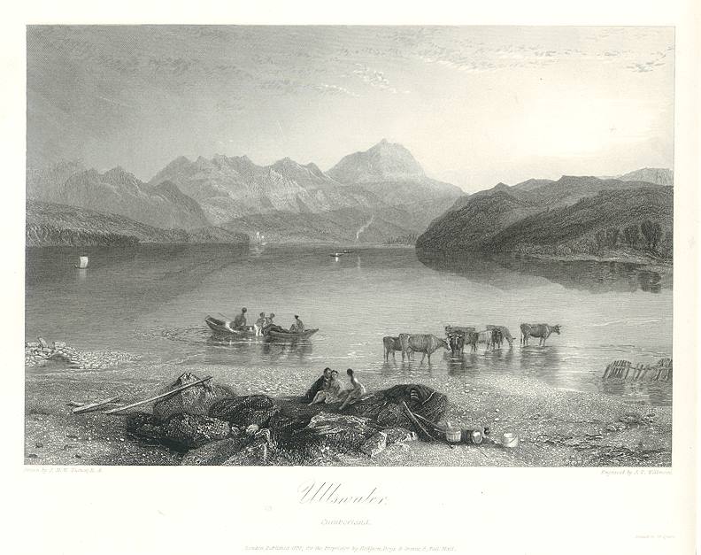 Cumberland, Ullswater, 1838