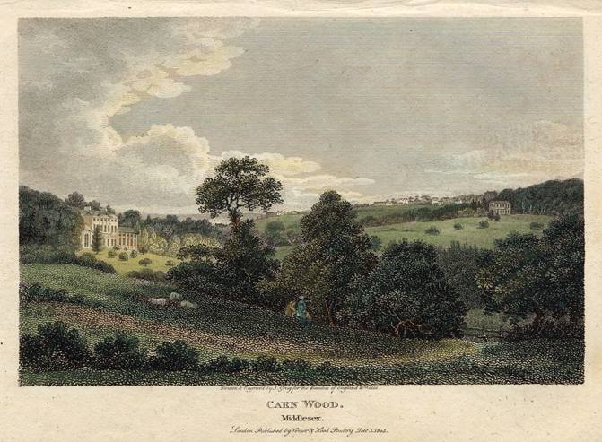 Middlesex, Carn Wood mansion (Kenwood), 1805