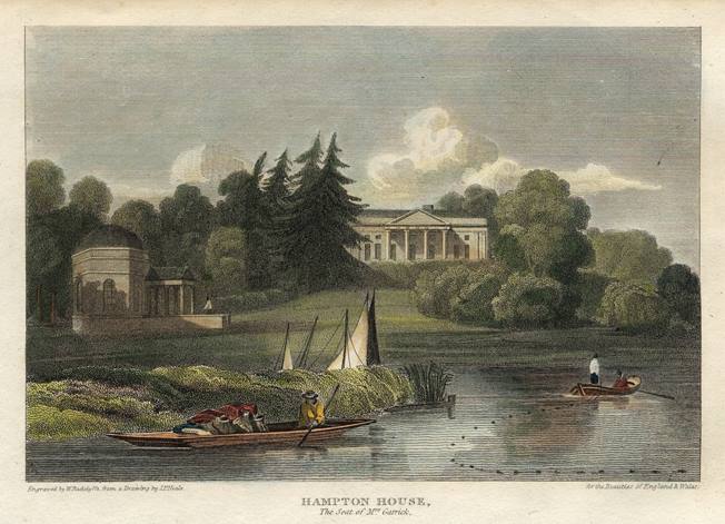 Middlesex, Hampton House (Garrick's Villa), 1815