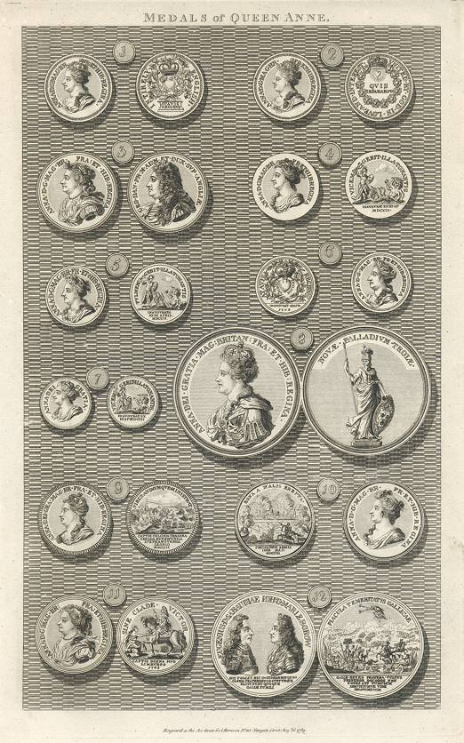 Medals of Queen Anne, 1789