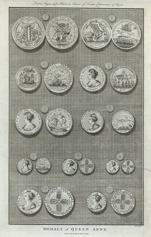 Medals of Queen Anne, 1789