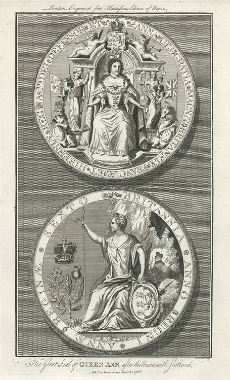 Great Seal of Queen Anne, 1789