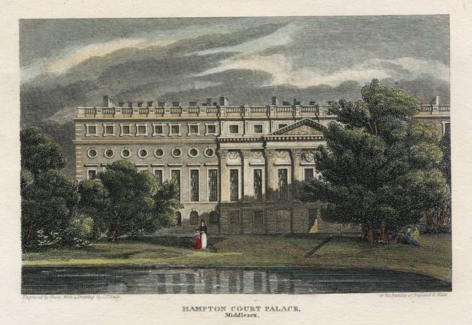 Middlesex, Hampton Court Palace, 1814