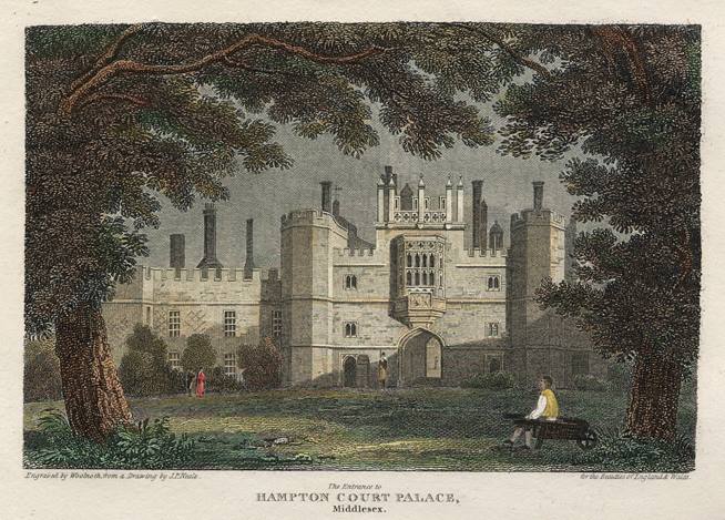 Middlesex, Hampton Court Palace, 1815